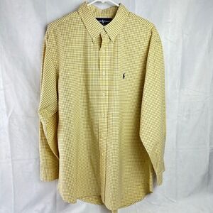 Ralph Lauren Button Down Checked Shirt XL